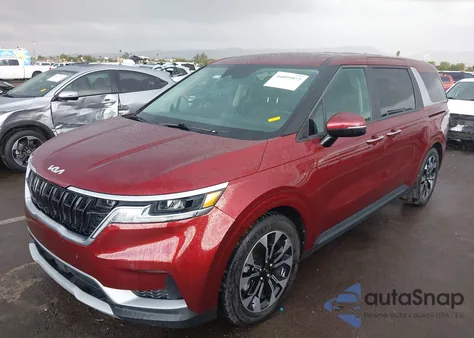 2022 Kia Carnival Mpv Ex z USA, uszkodzony, nr VIN KNDNC5H30N6068280